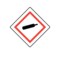 Nevs GHS Pictogram Label - Compressed Gas 7/8" x 7/8" GHS-11-CG - alternate 1